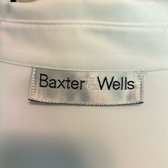 Women’s White Embellished Lapel Button Up - Baxter & Wells Approx Medium (6-8) - Picture 7 of 12